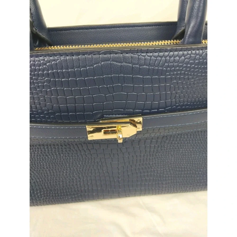 Unbranded Ladies Stylish Navy‎ Blue Handbags Purse